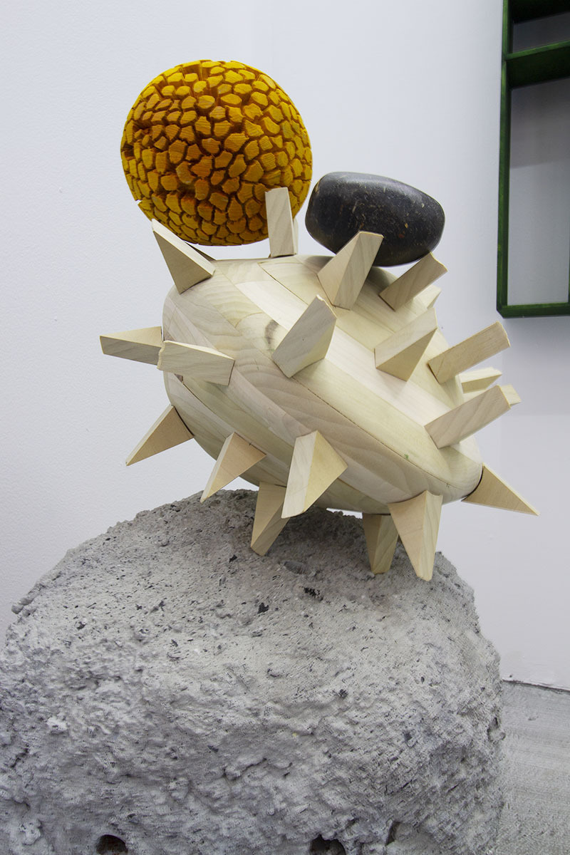 Dmitri Hertz. Grass, pollen, stuck, brick
. Luan, pine, adhesive, apple burl, wax Brick, steel, cement
2020-21