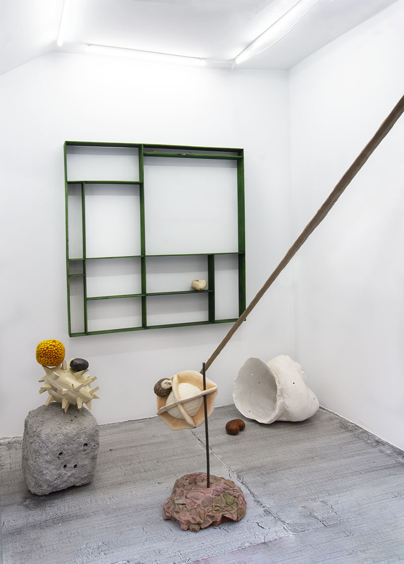 Installation view of Crabapple. Dmitri Hertz