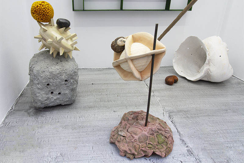 Installation view of Crabapple. Dmitri Hertz
