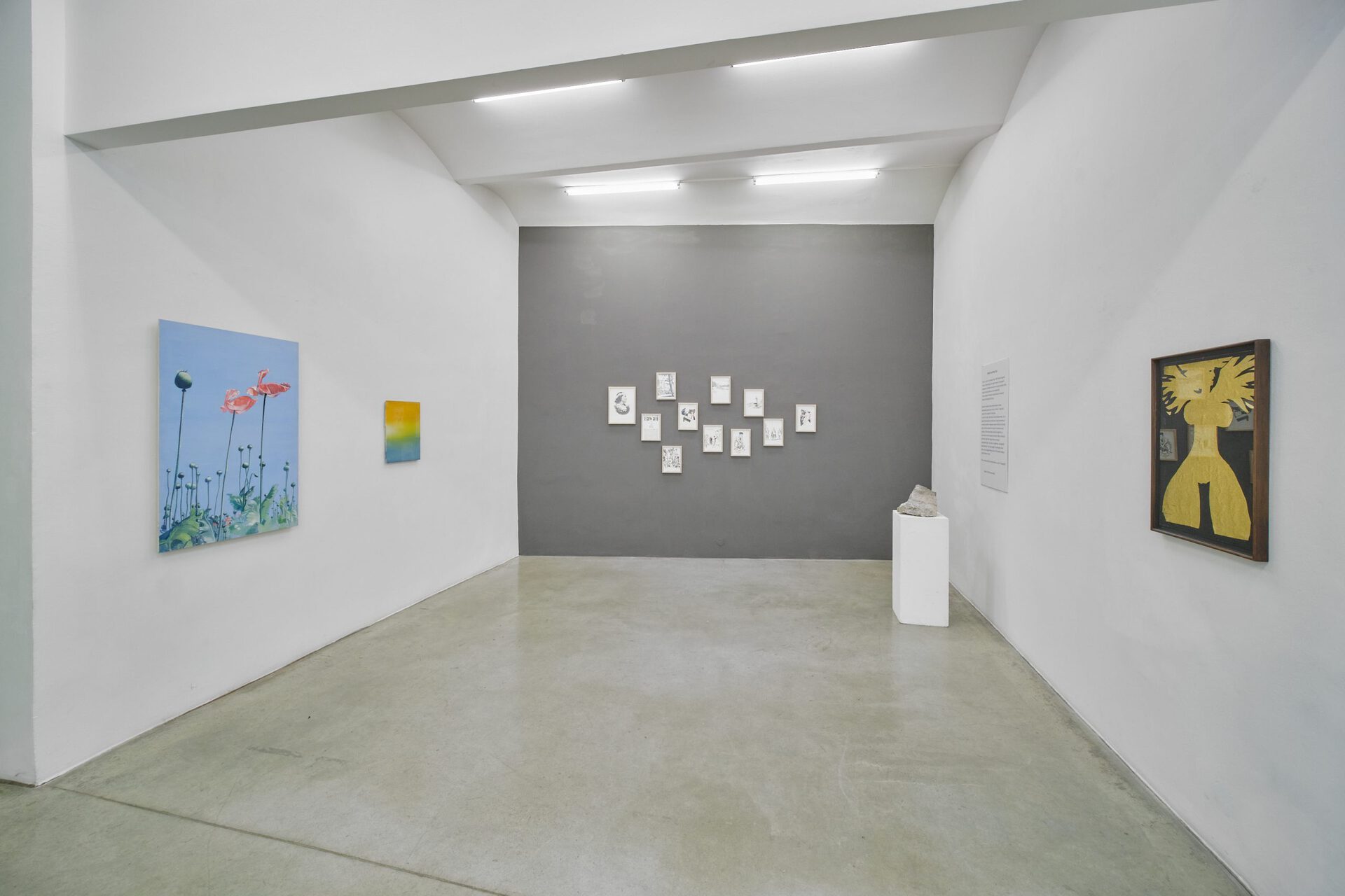 Exhibition view DAS PARADIES IM STILLEN OZEAN, Christine König Galerie, Vienna 2021