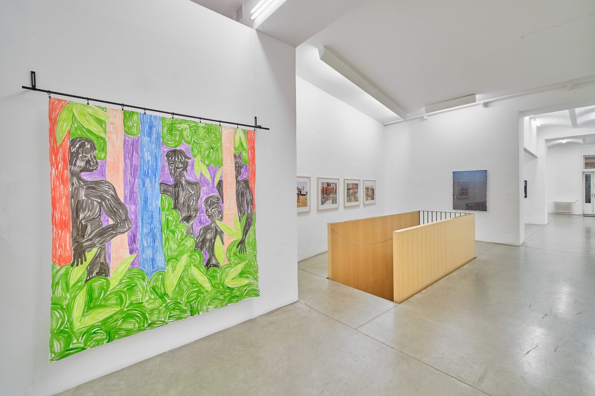 Exhibition view DAS PARADIES IM STILLEN OZEAN, Christine König Galerie, Vienna 2021