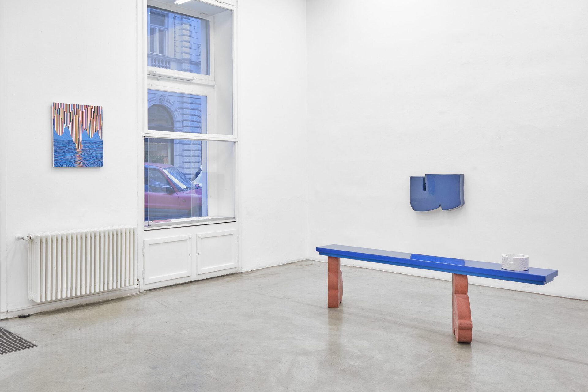 Exhibition view DAS PARADIES IM STILLEN OZEAN, Christine König Galerie, Vienna 2021