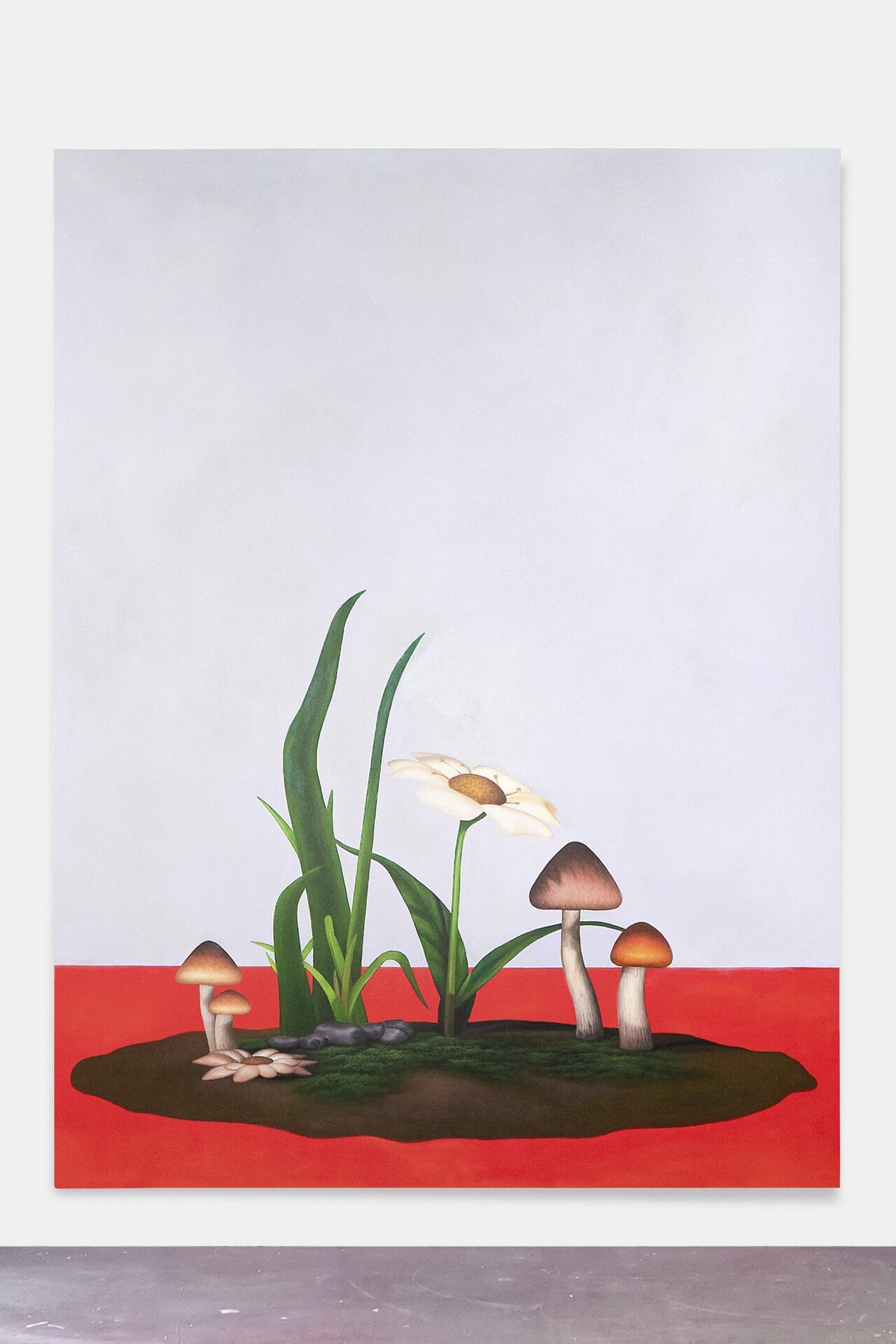 Marius Steiger, Lust for Life, 2021, Oil on canvas, 240 × 180 cm