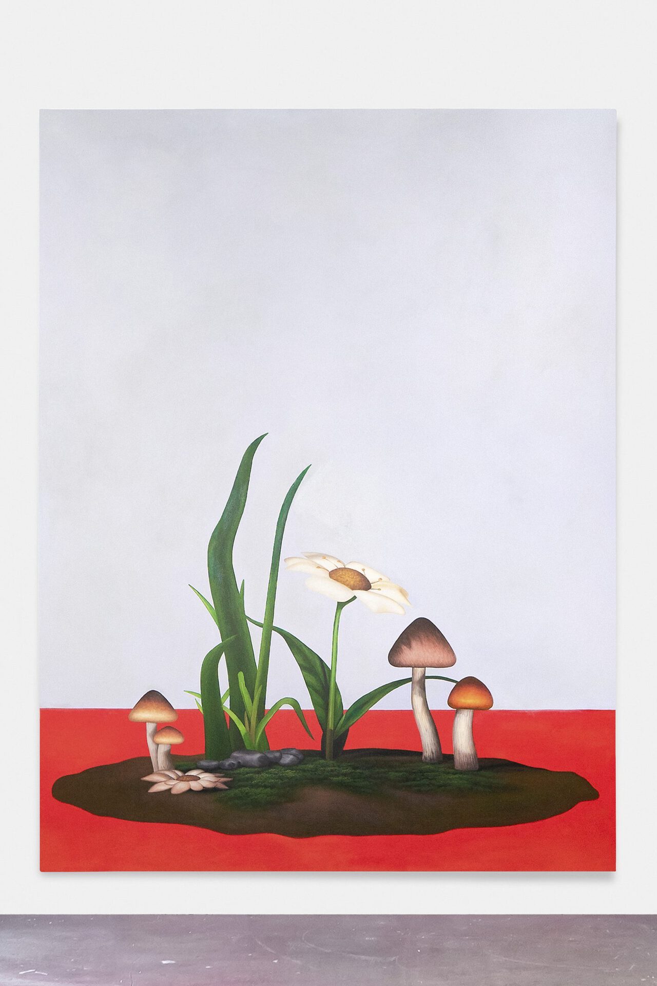 Marius Steiger, Lust for Life, 2021, Oil on canvas, 240 × 180 cm