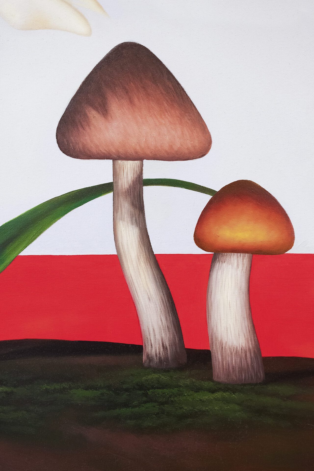 Detail, Lust for Life, 2021, Oil on canvas, 240 × 180 cm