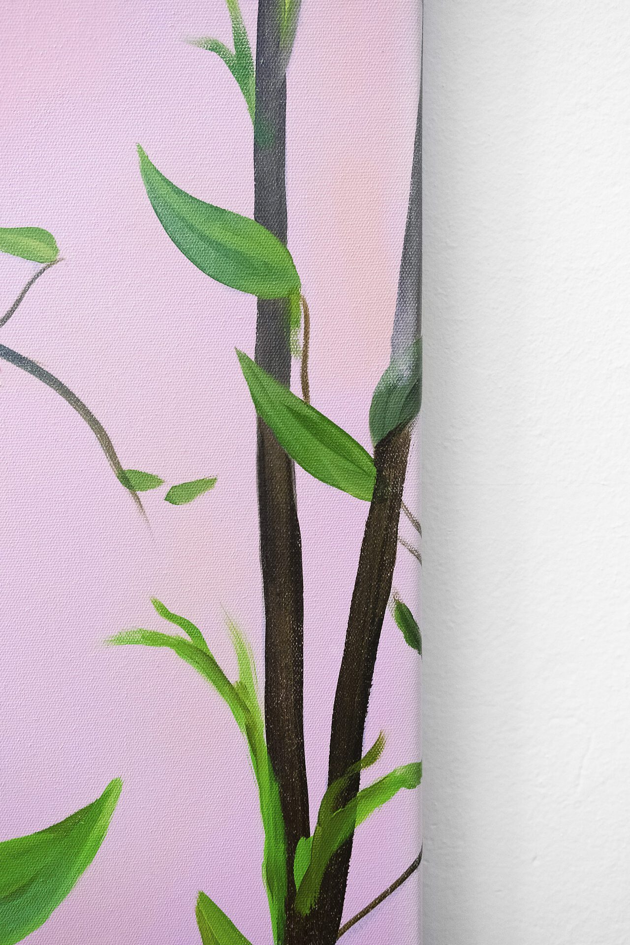 Detail, A Beginning, 2021, Oil on canvas, 240 × 180 cm