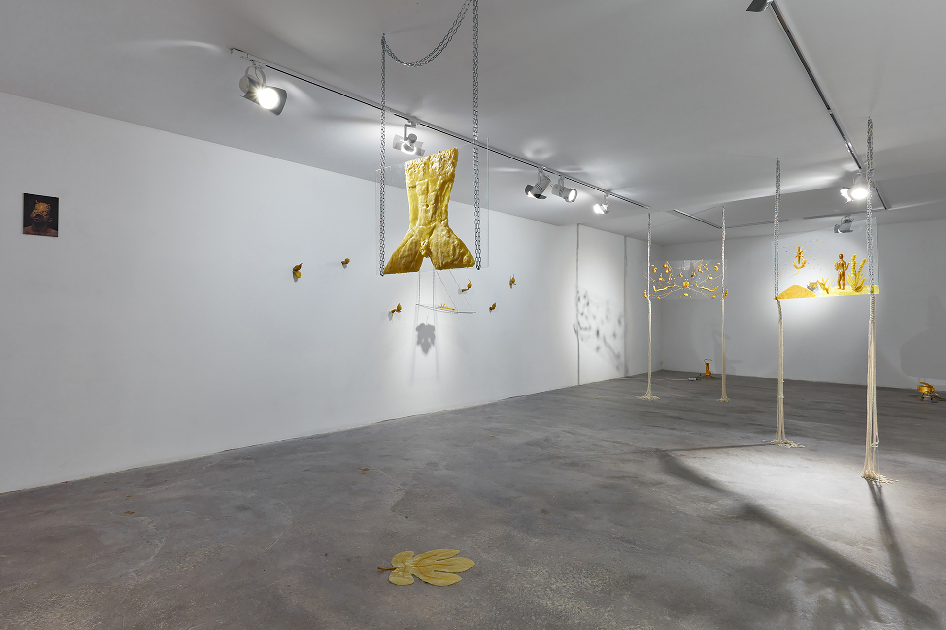 Gideon Horváth, Faun realness, 2021, Exhibition view side, photo by Dávid Bíró