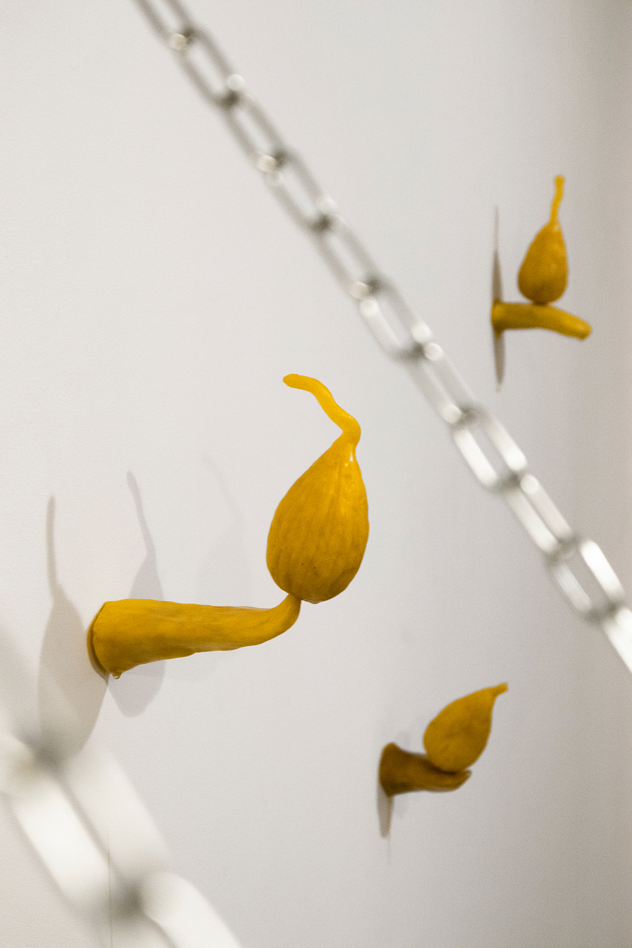 Gideon Horváth, Faun passing as a fig leaf, 2021, detail, photo by Dávid Bíró