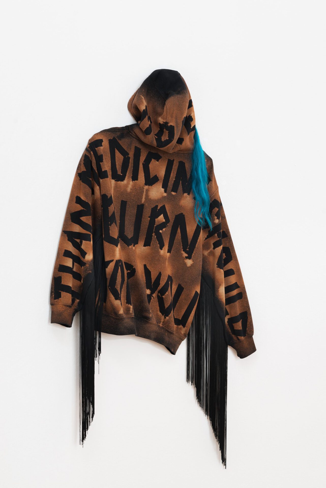 Jeneen Frei Njootli, More Than Medicine Should Burn For You, 2020, Installation View at Kunstverein Braunschweig 2020 Courtesy: the artist. Photo: Stefan Stark