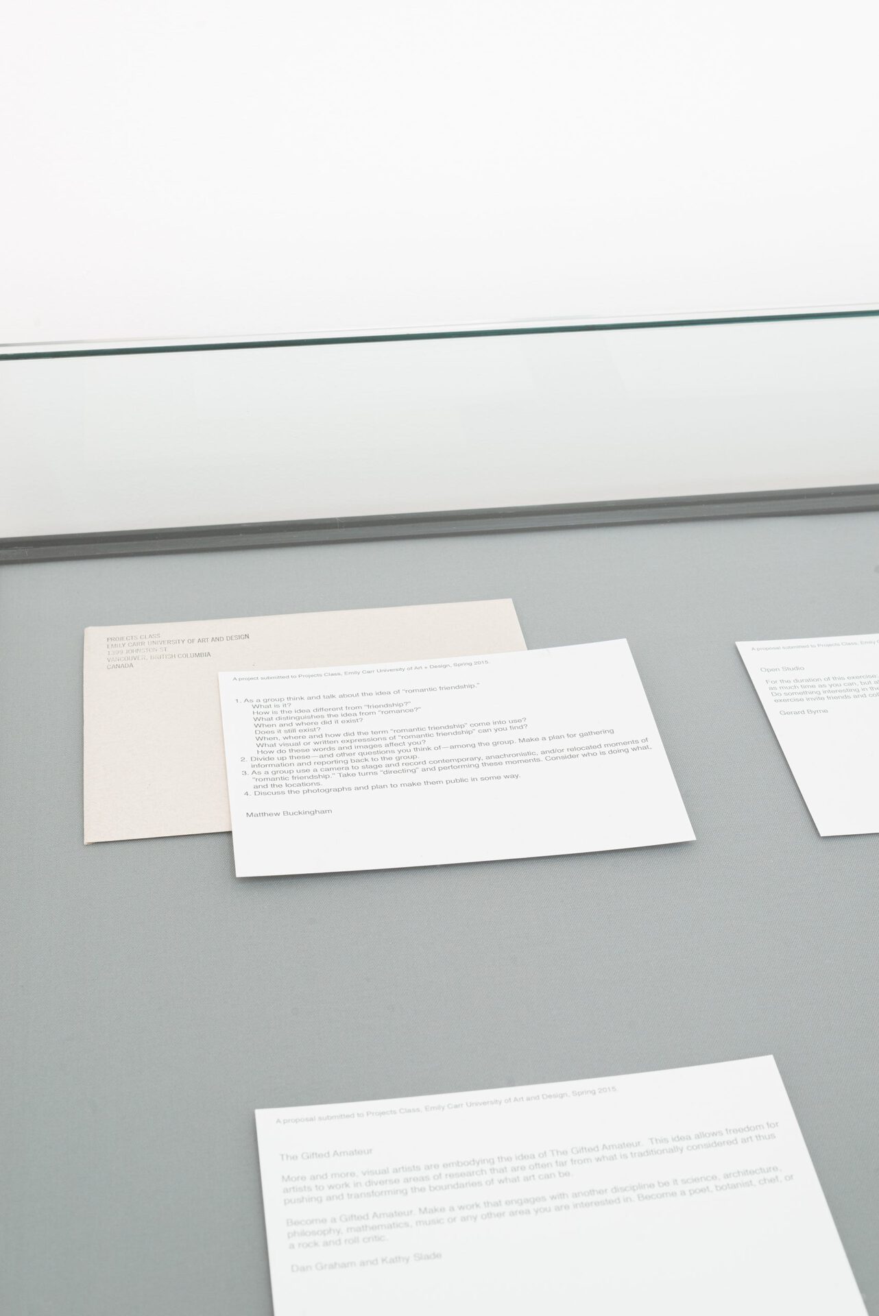 Kathy Slade, Projects Class (Detail), 2015, Installation View at Kunstverein Braunschweig 2020 Courtesy: the artist and Mónica Reyes Gallery, Vancouver. Photo: Stefan Stark