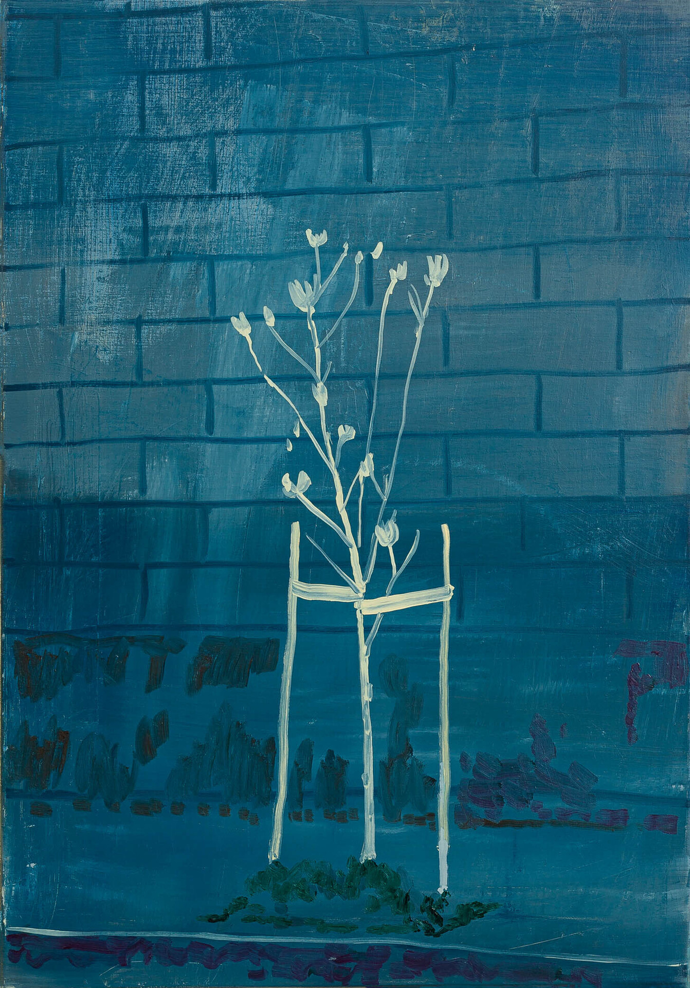 Travis MacDonald The magnolia, 2021 oil on linen 86.5 x 61cm
