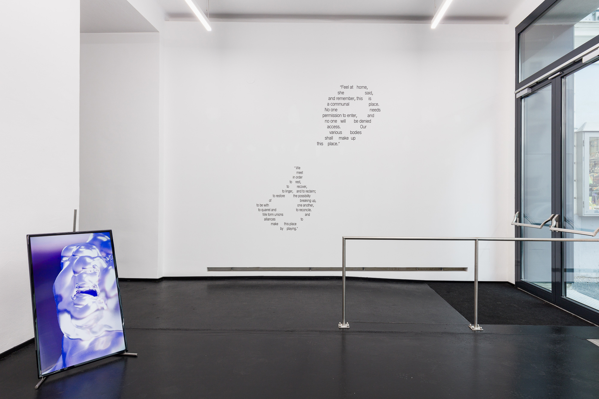 Barbara Kapusta, Union, 2021, installation view at Jesuitenfoyer Vienna
