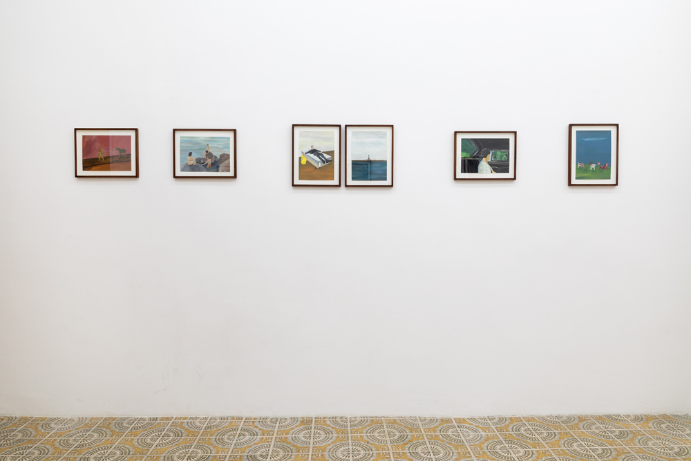 Alessandro Teoldi, venti giorni, installation view