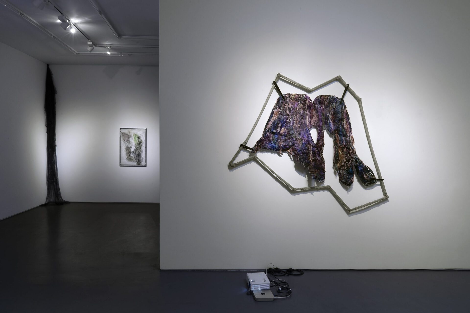 Installation view, Wagehe Raufi, Hidden Architect, Mountains, Berlin, 2021 Photo: Best Quality Photography