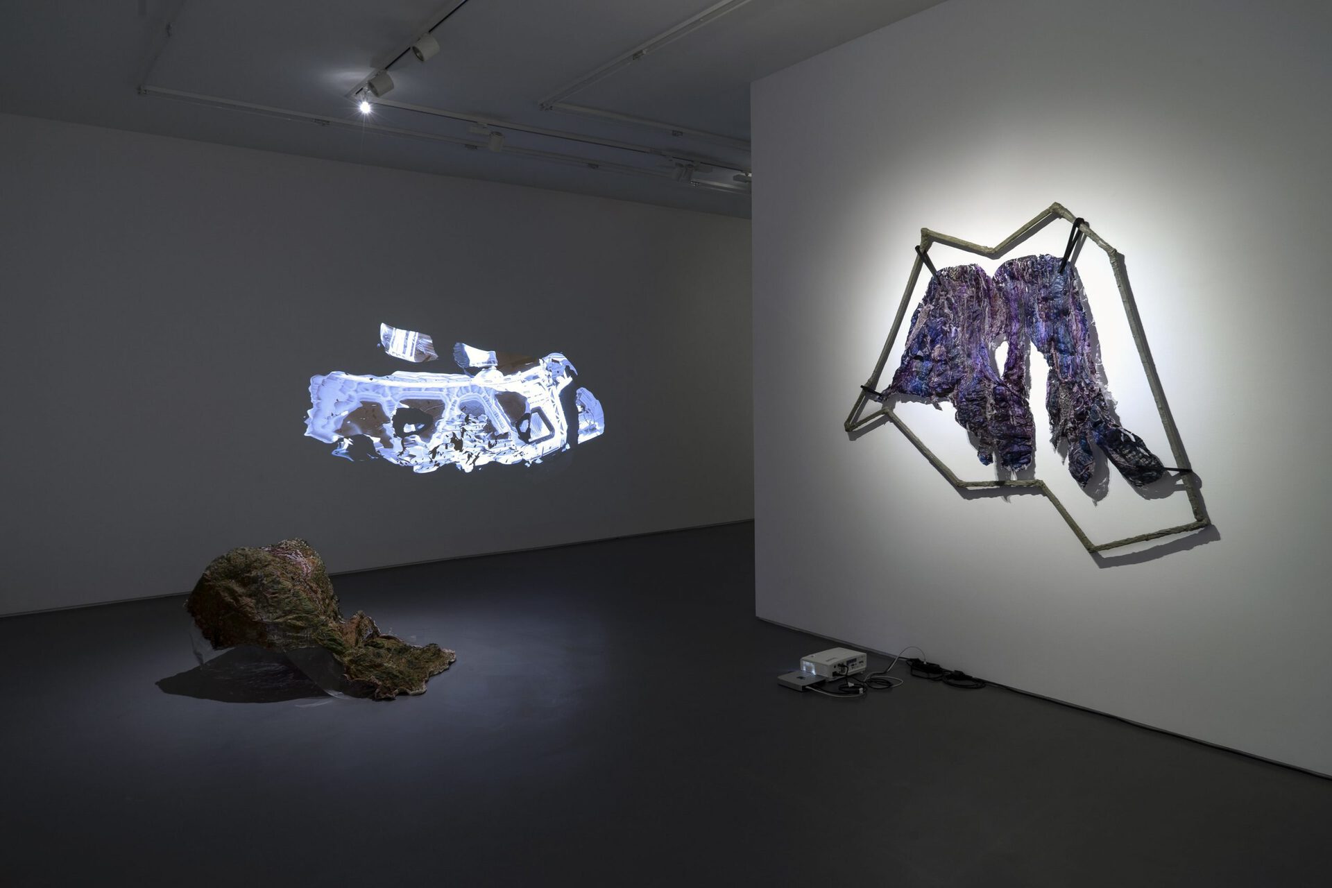 Installation view, Wagehe Raufi, Hidden Architect, Mountains, Berlin, 2021 Photo: Best Quality Photography