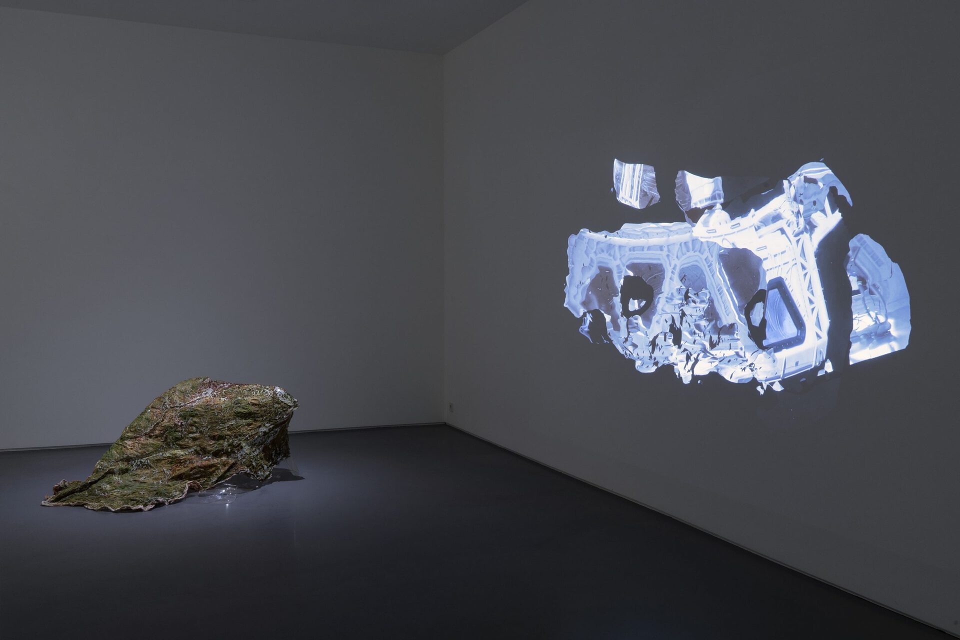 Installation view, Wagehe Raufi, Hidden Architect, Mountains, Berlin, 2021 Photo: Best Quality Photography