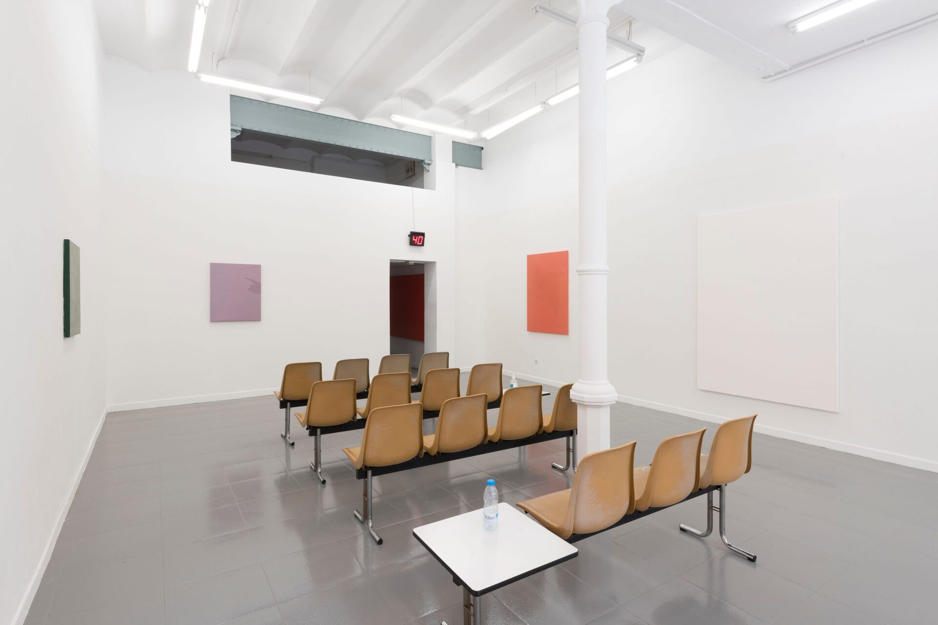 Bernat Daviu, Waiting room, 2021, exhibition view