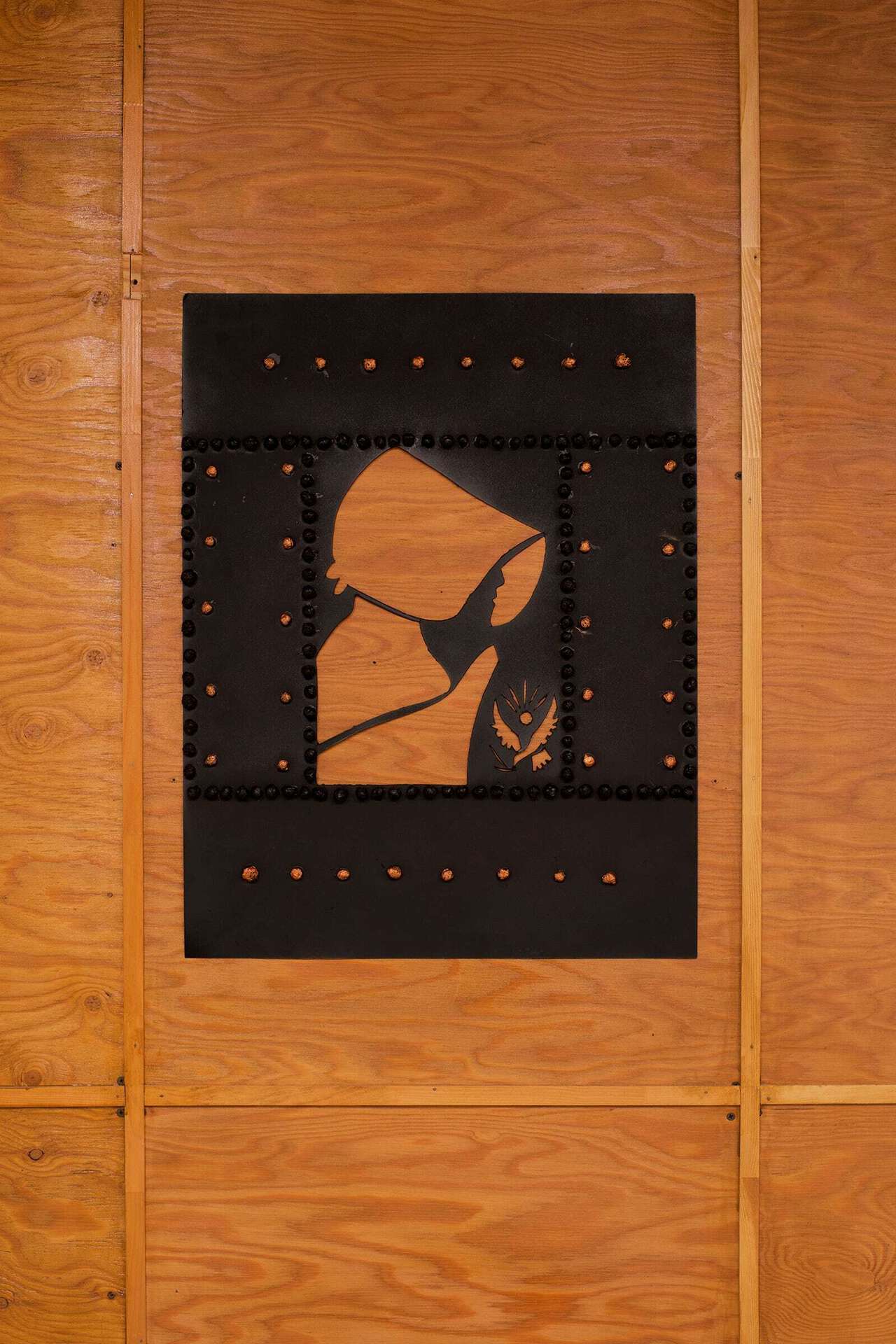 Yanina Chernykh, Forth of may, 2020, cardboard, papier-mache, 50 x 60 cm
