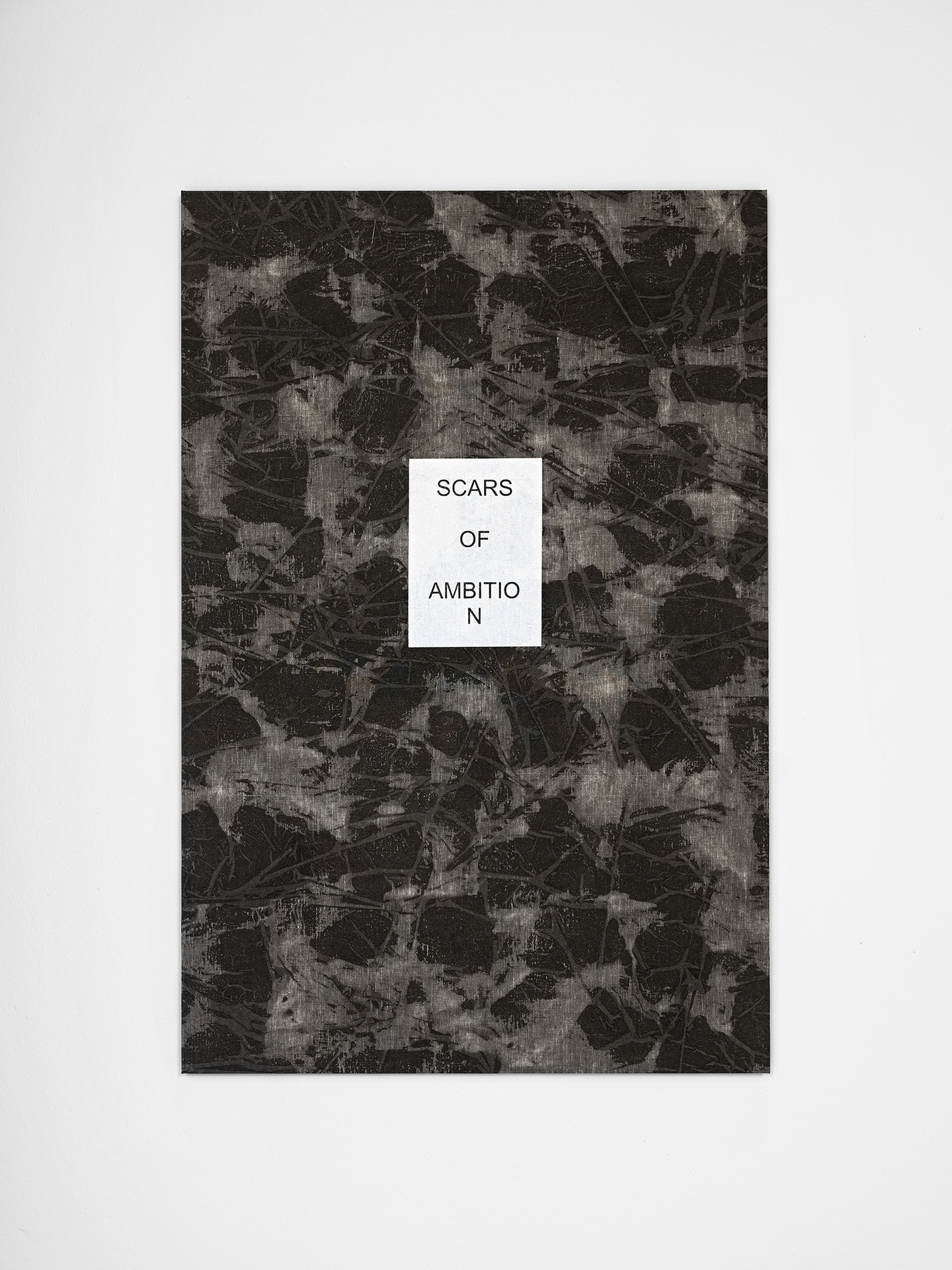 "Scars of Ambition", 2019, acrylic on linen canvas, 140 x 93 cm