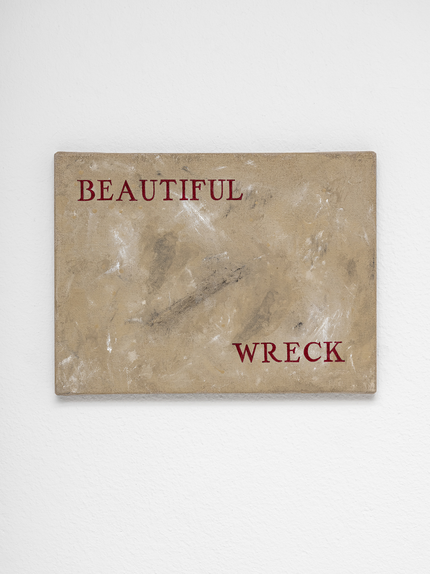 "Beautiful Wreck", 2021, oil on linen canvas, 30 x 40 cm