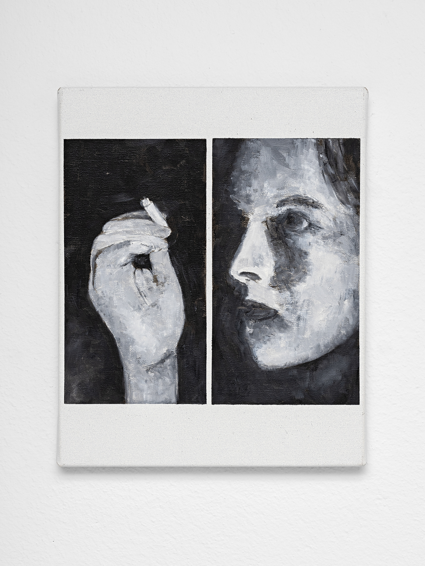 "Subversive", 2021, oil on linen canvas, 41 x 31 cm