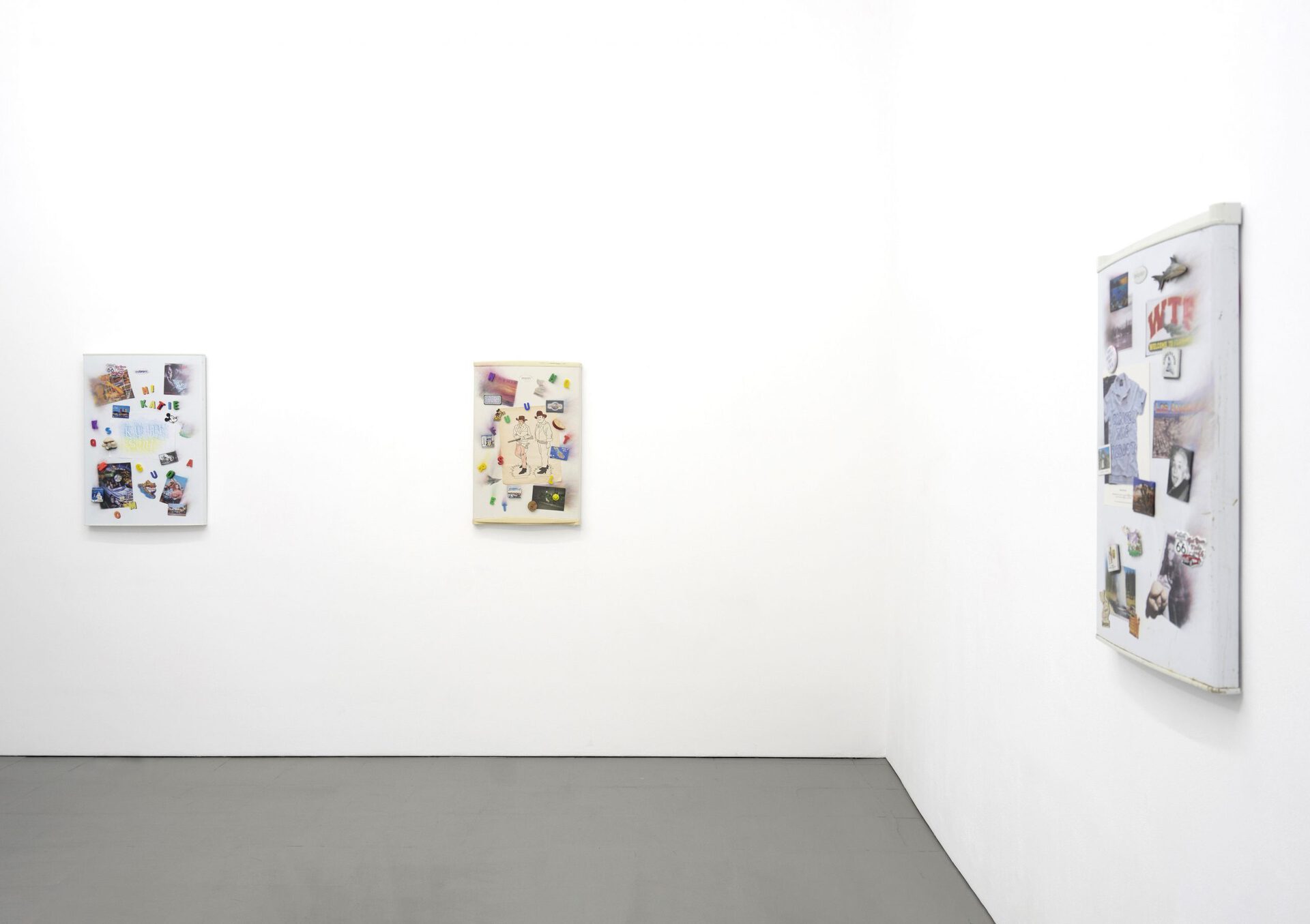 Installation view: Billie Clarken, "Change Blindness", Åplus Berlin, 2021