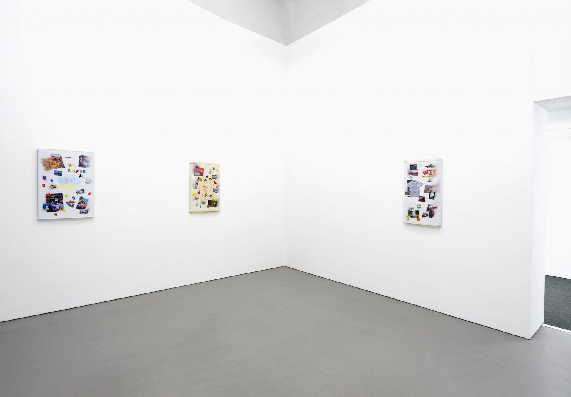 Installation view: Billie Clarken, "Change Blindness", Åplus Berlin, 2021
