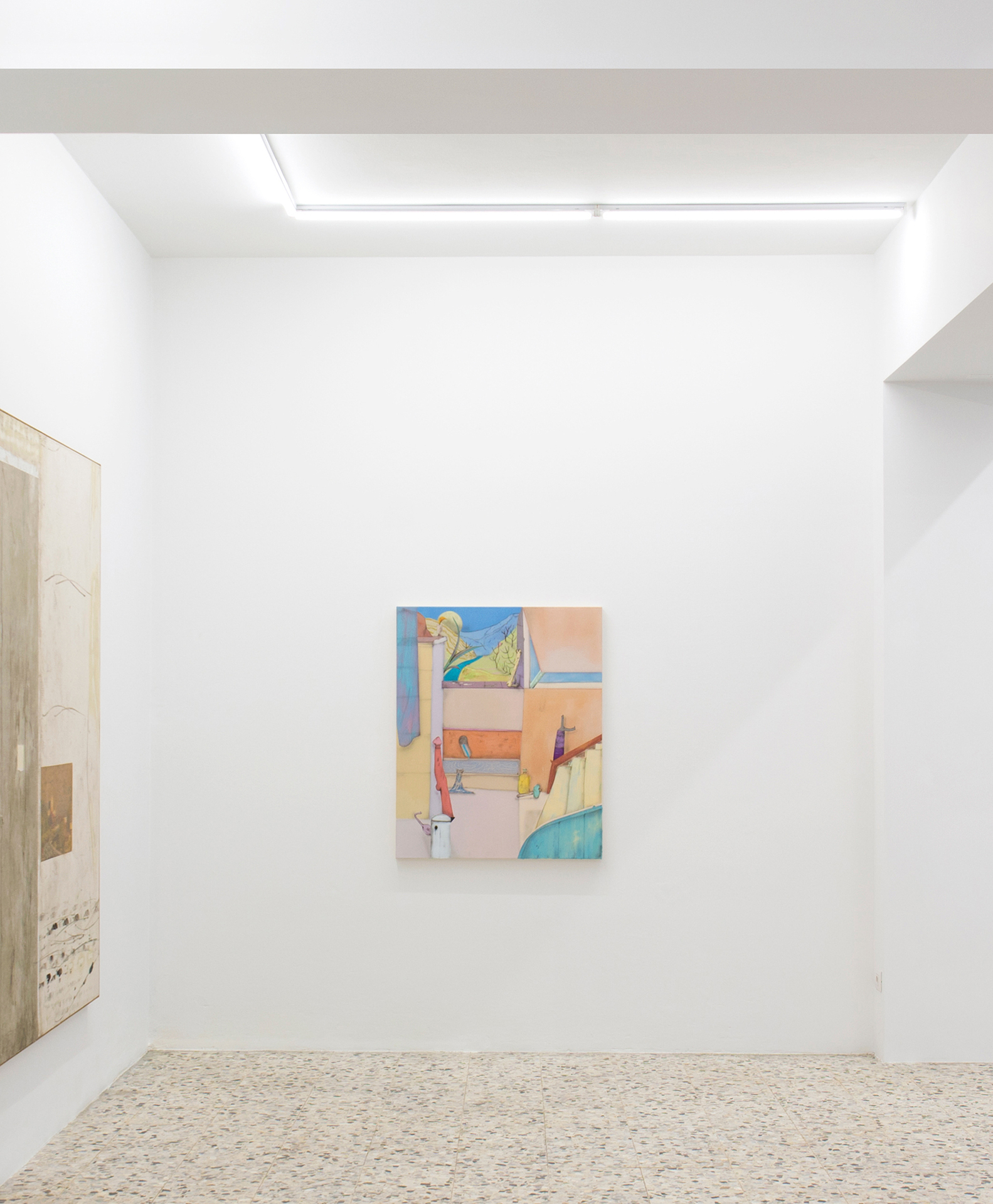 Fabian Treiber, 'Source', 2021, acrylic on linen canvas, 110x90 cm