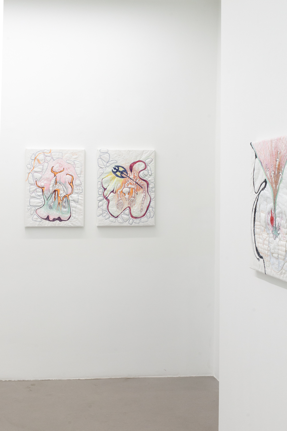 Mary-Audrey Ramirez, an army of rats is still an army, 2021, installation view