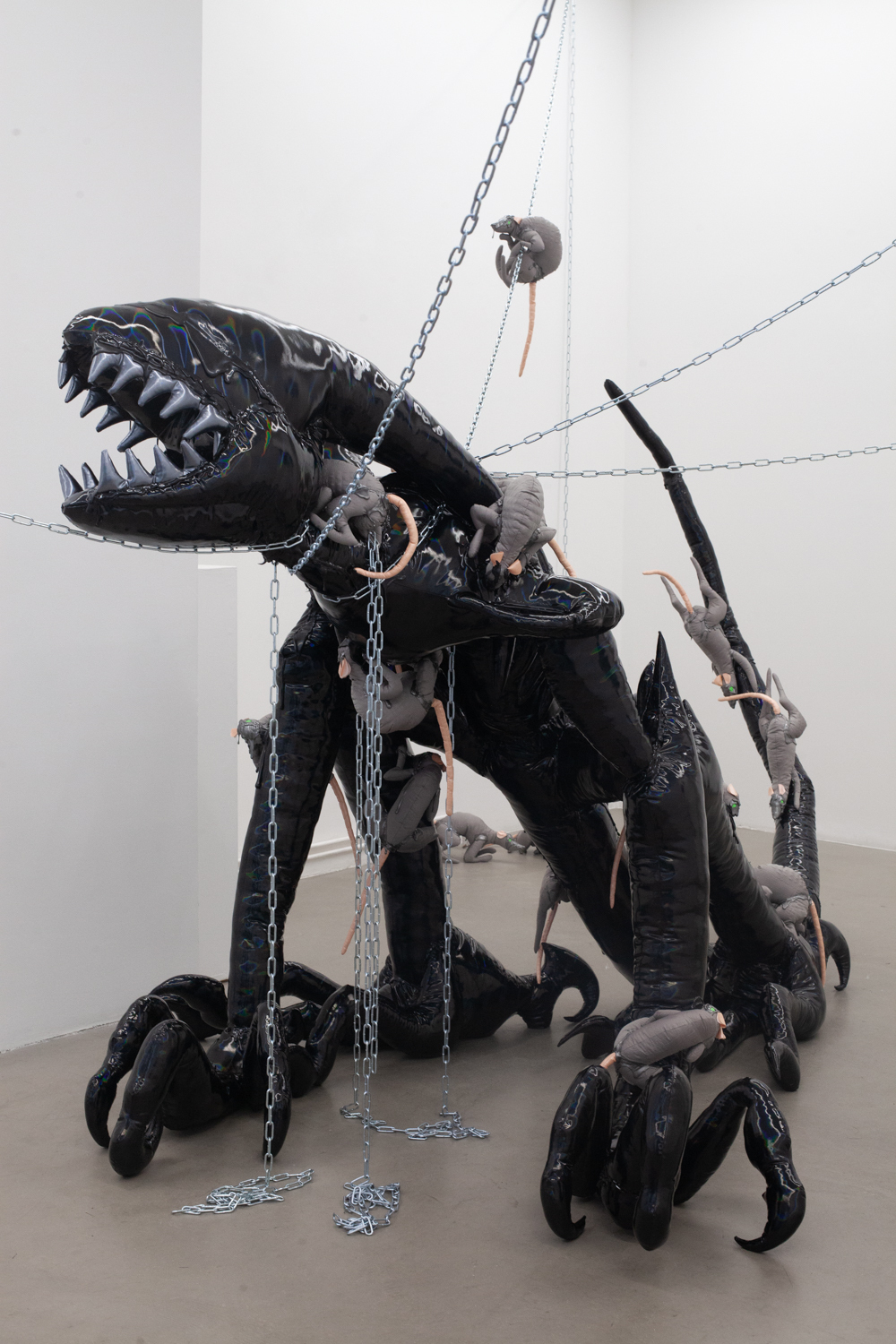 Mary-Audrey Ramirez, an army of rats is still an army, 2020/2021, mixed media, dimensions variable