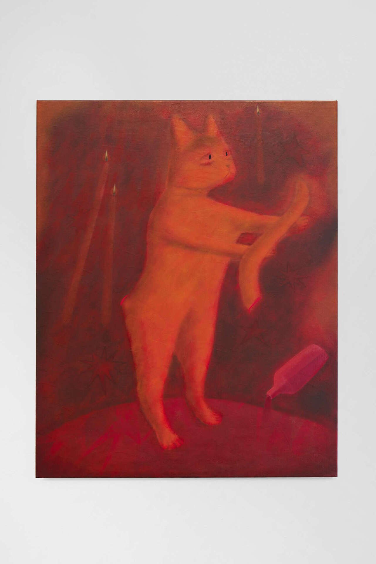 Aisha Christison, Severing instinct, 2020, oil on linen, 100 x 80 cm