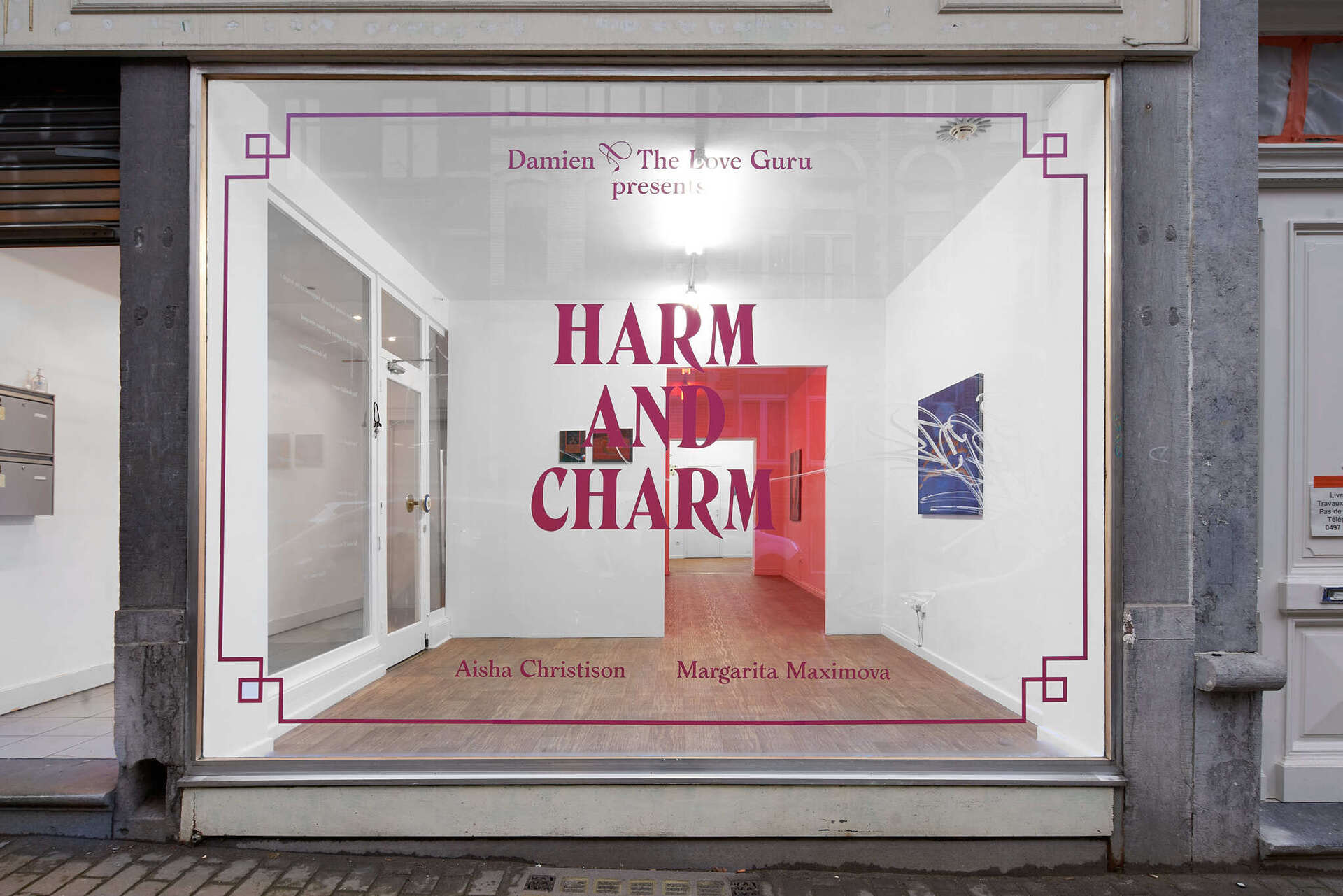 Aisha Christison & Margarita Maximova, Harm and Charm, 2020, Installation view