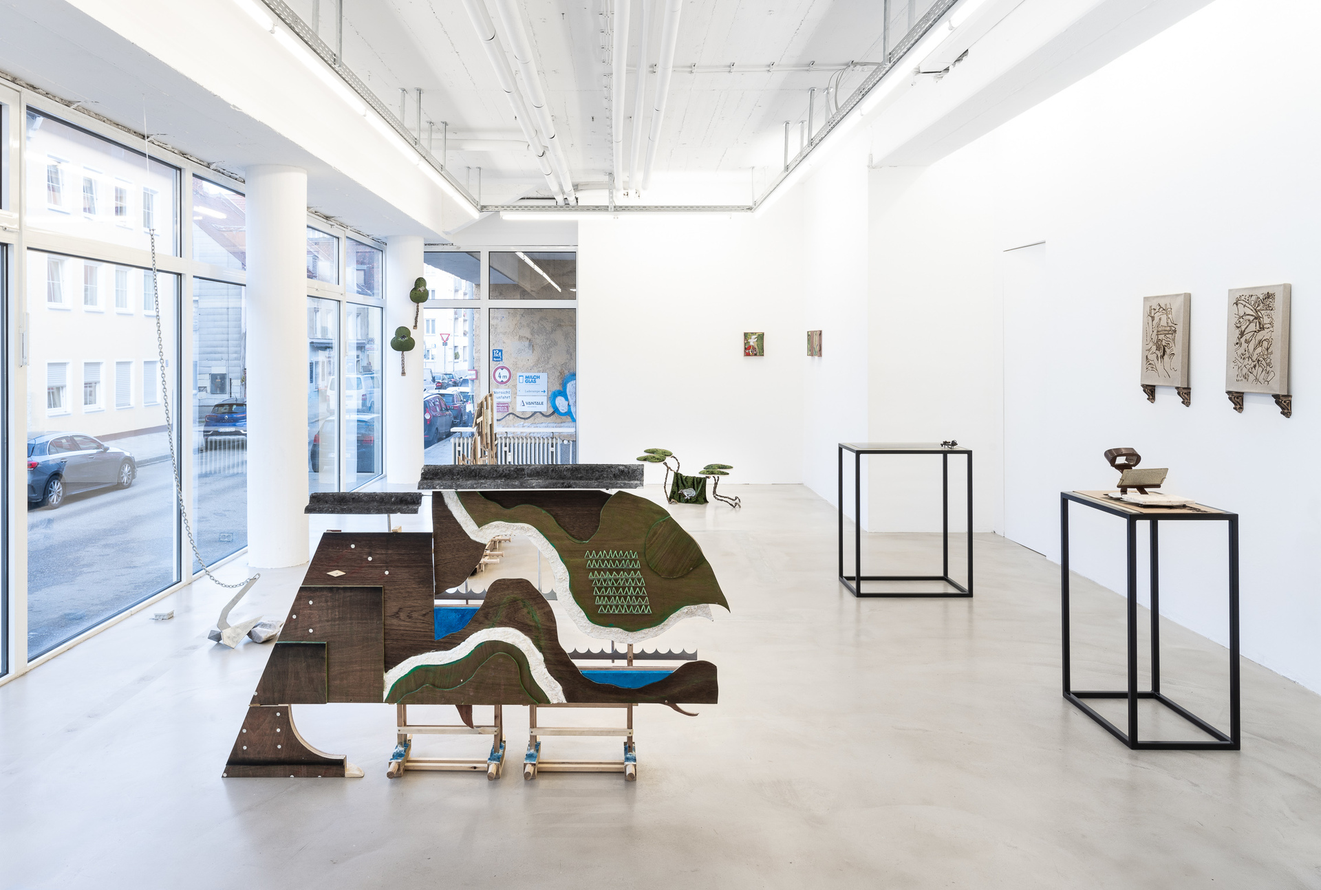 WALLWERK - exhibition view #1 - Nir Altman, Munich