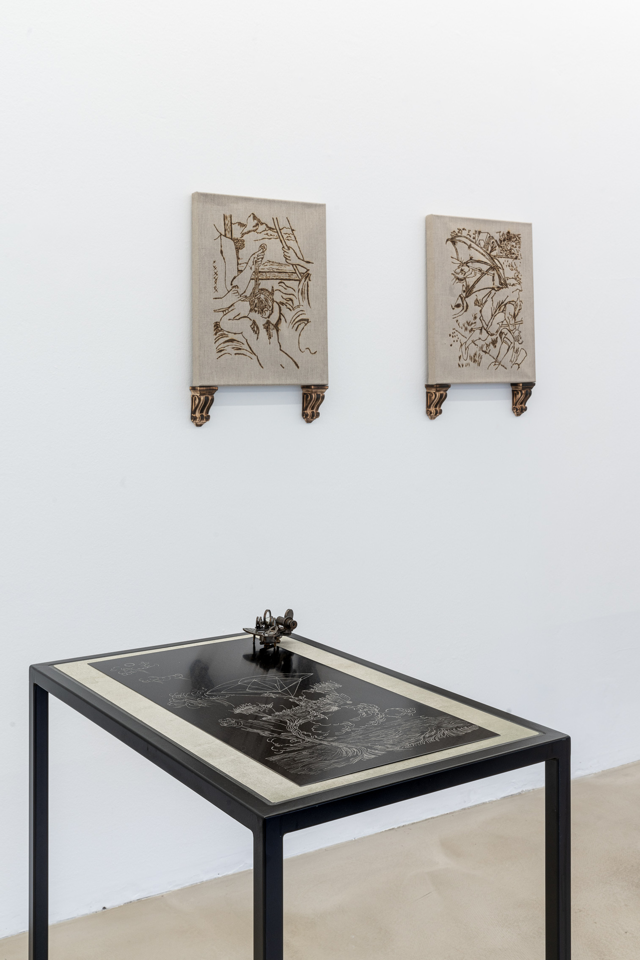 WALLWERK - exhibition view #2- Nir Altman, Munich