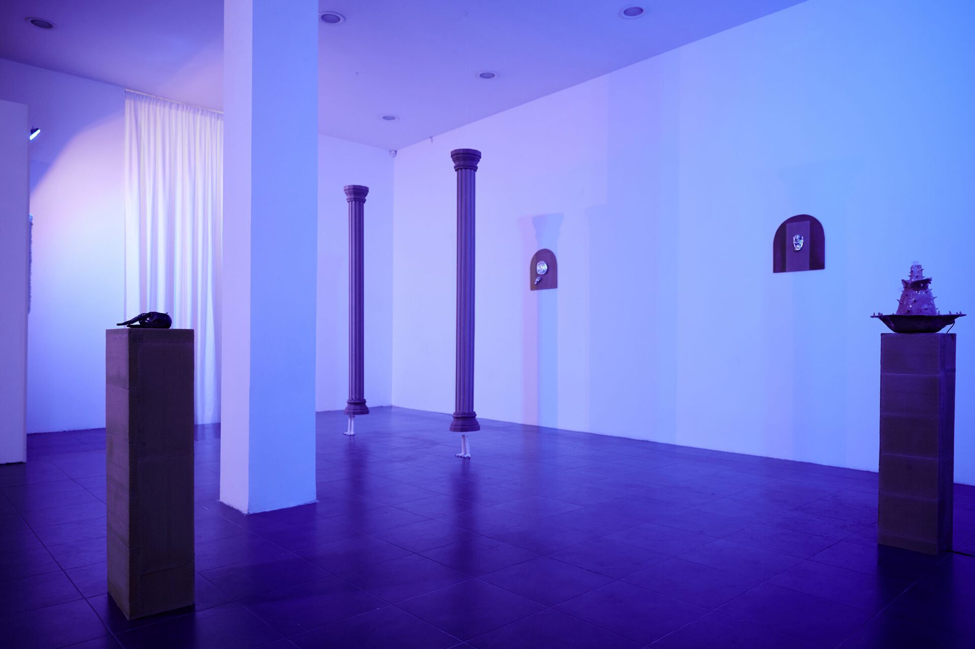 Qeu Meparishvili, installation view,