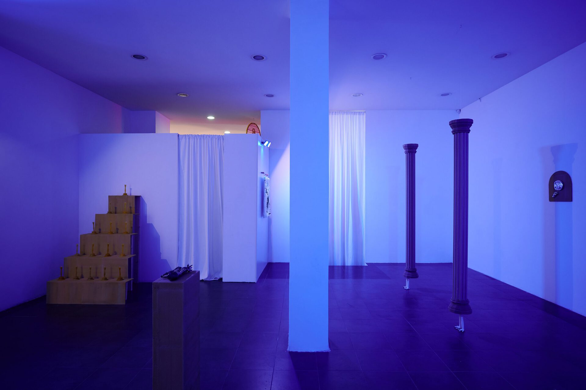 Qeu Meparishvili, installation view,