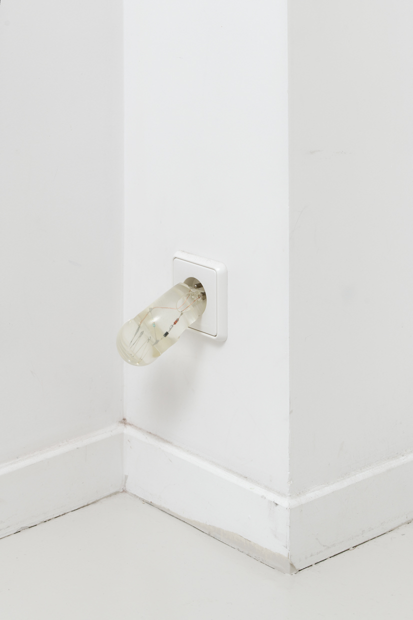 Camille Brée, Untitled (ongoing night lights series), 2020. Resin, electric device