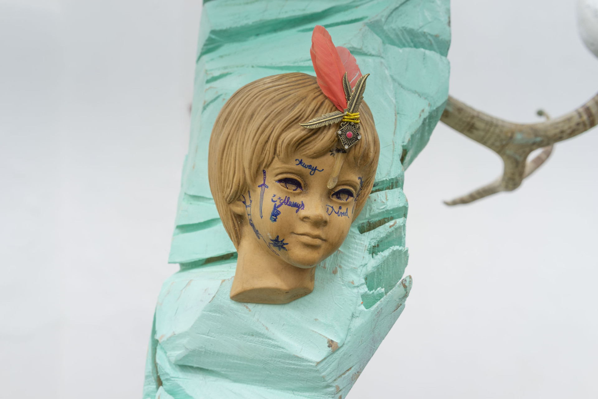 Edgar Unger, I'm going to Coachella this year period, 2021, mixed materials