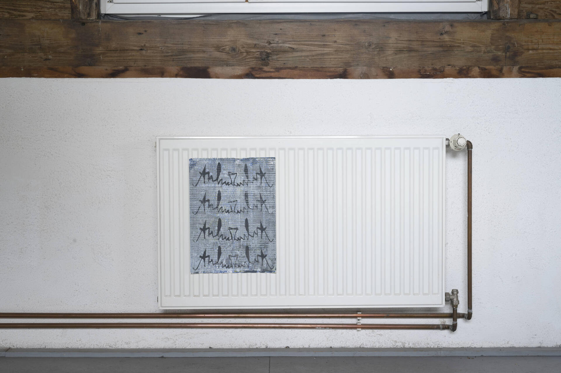 Arthur Löwen Index (Blatt 1) 2020 Acryl on paper 40 x 30 cm