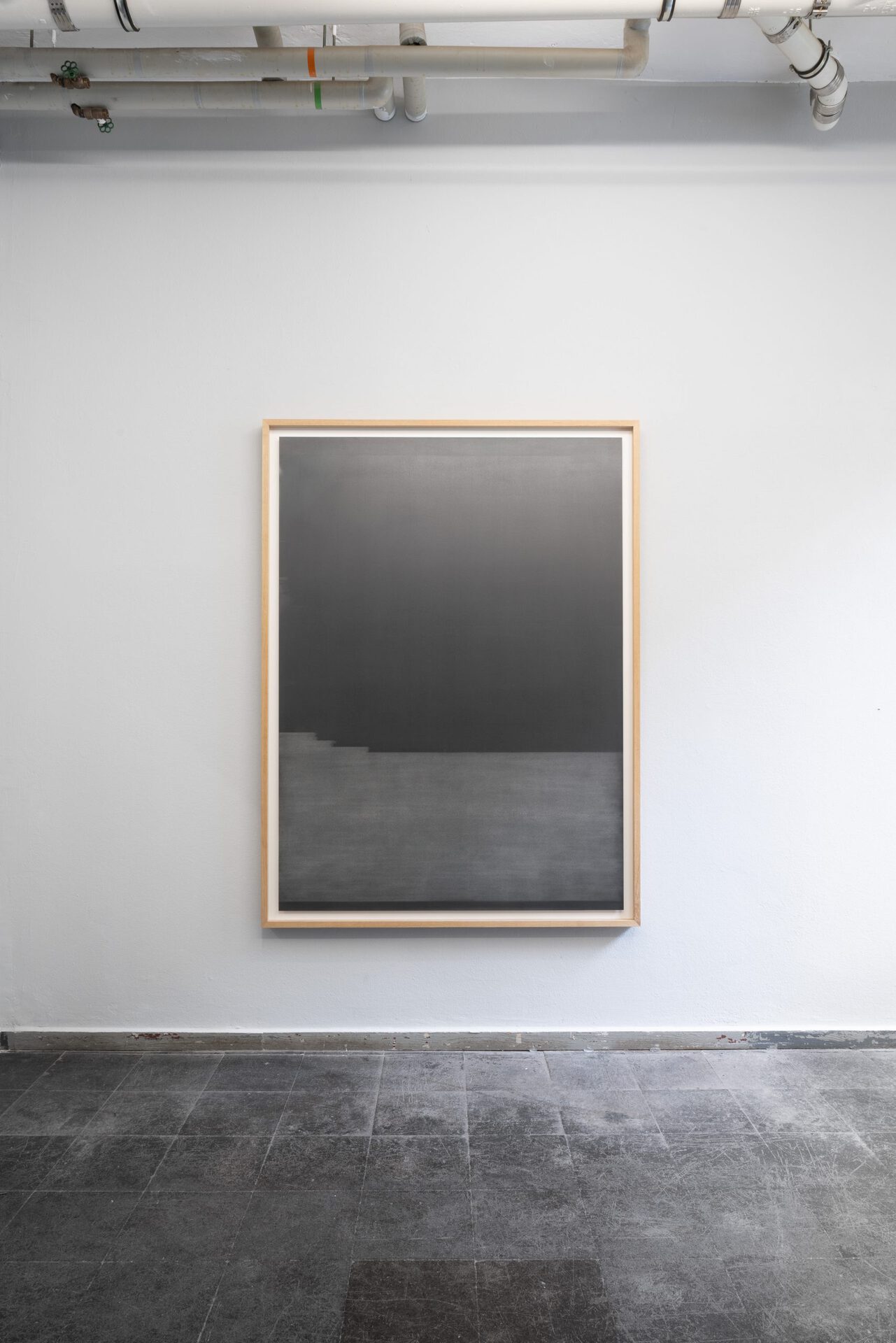 Leon Manoloudakis, Untitled, 2020, Graphite on Paper, mounted on Aluminium, 110 x 150 cm
