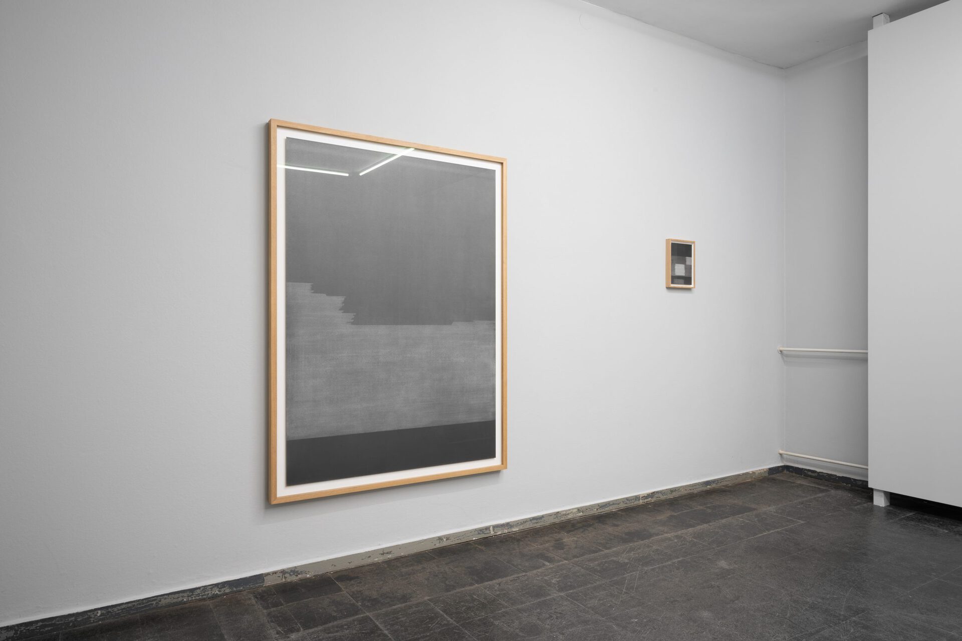 Leon Manoloudakis, Untitled (Quartet No. 8), 2020, graphite on paper, mounted on aluminium, 110 x 150 cm