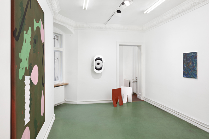 Installation view, Eifersucht, Galerie Noah Klink, Berlin