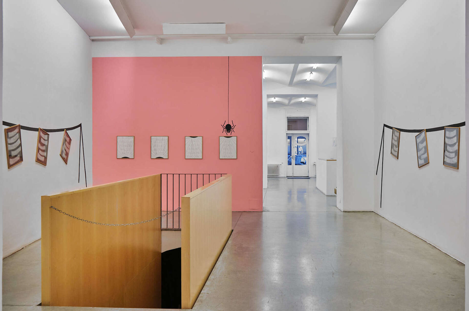 Exhibition view HONZA ZAMOJSKI, Christine König Galerie, Vienna 2021 © Photo: Philipp Friedrich
