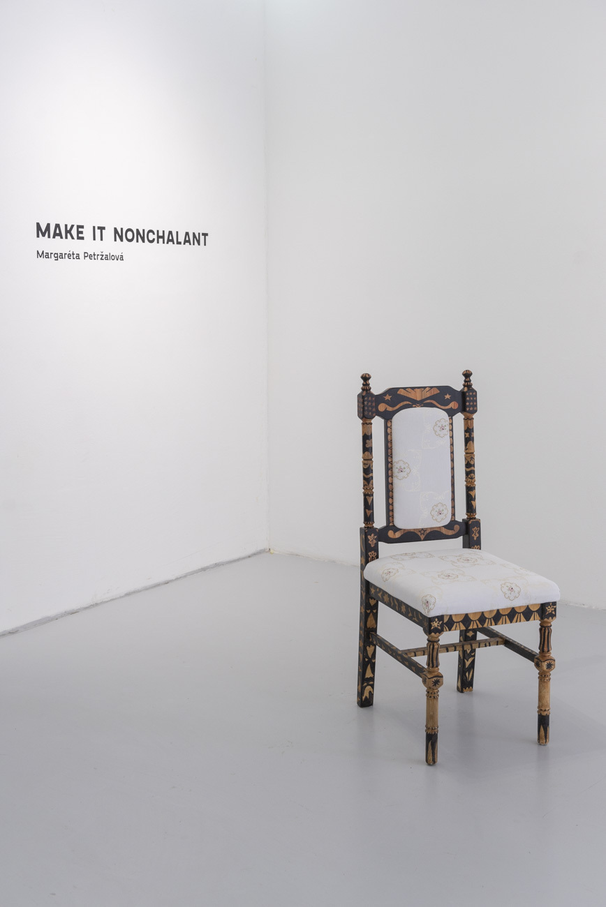 Margaréta Petržalová – Make it Nonchalant exhibition view