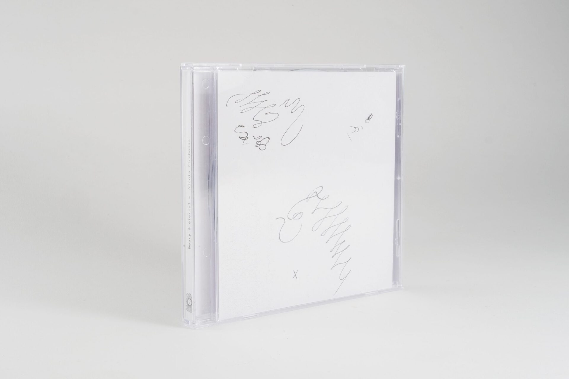 Nicola Tirabasso weary & eternal cd cover front (limited edition) 31 min loop 2021 photo: Mattia Angelini