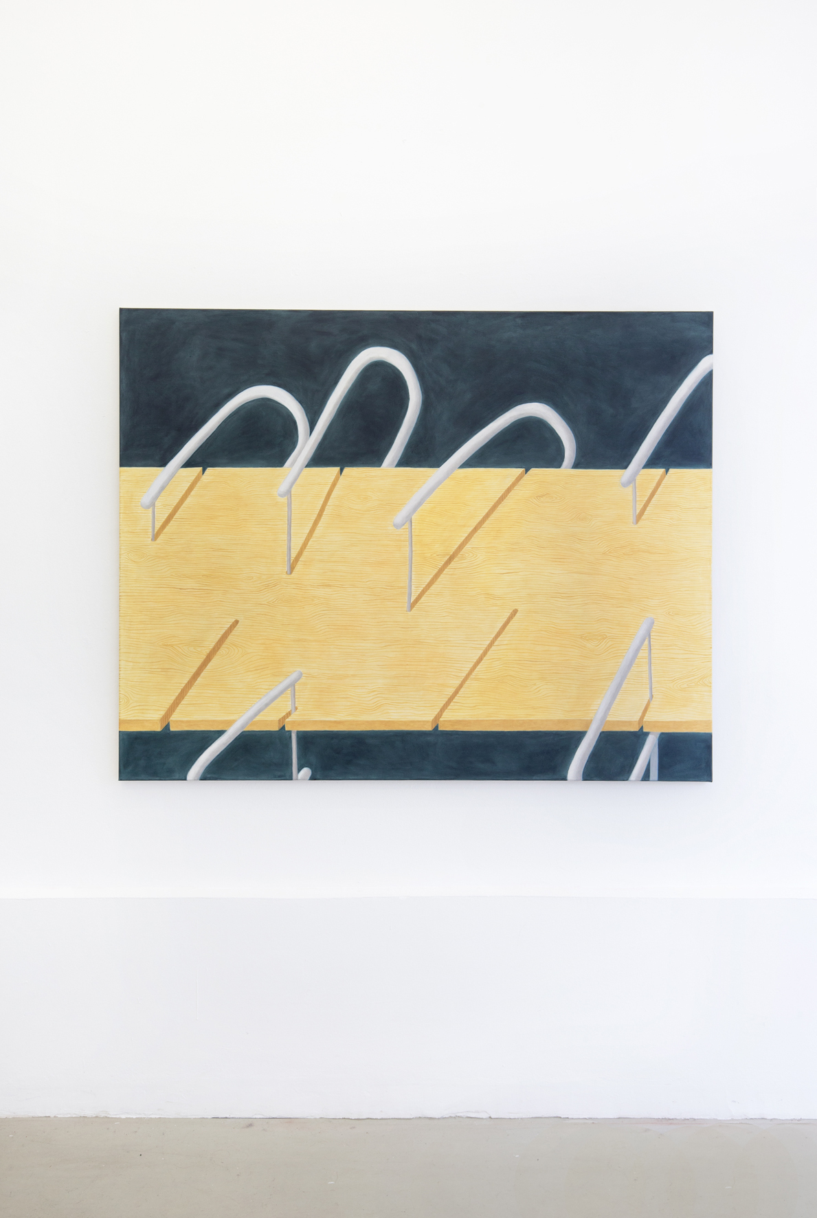 "Six as a group", 2021, oil on canvas, 150 x 120 cm