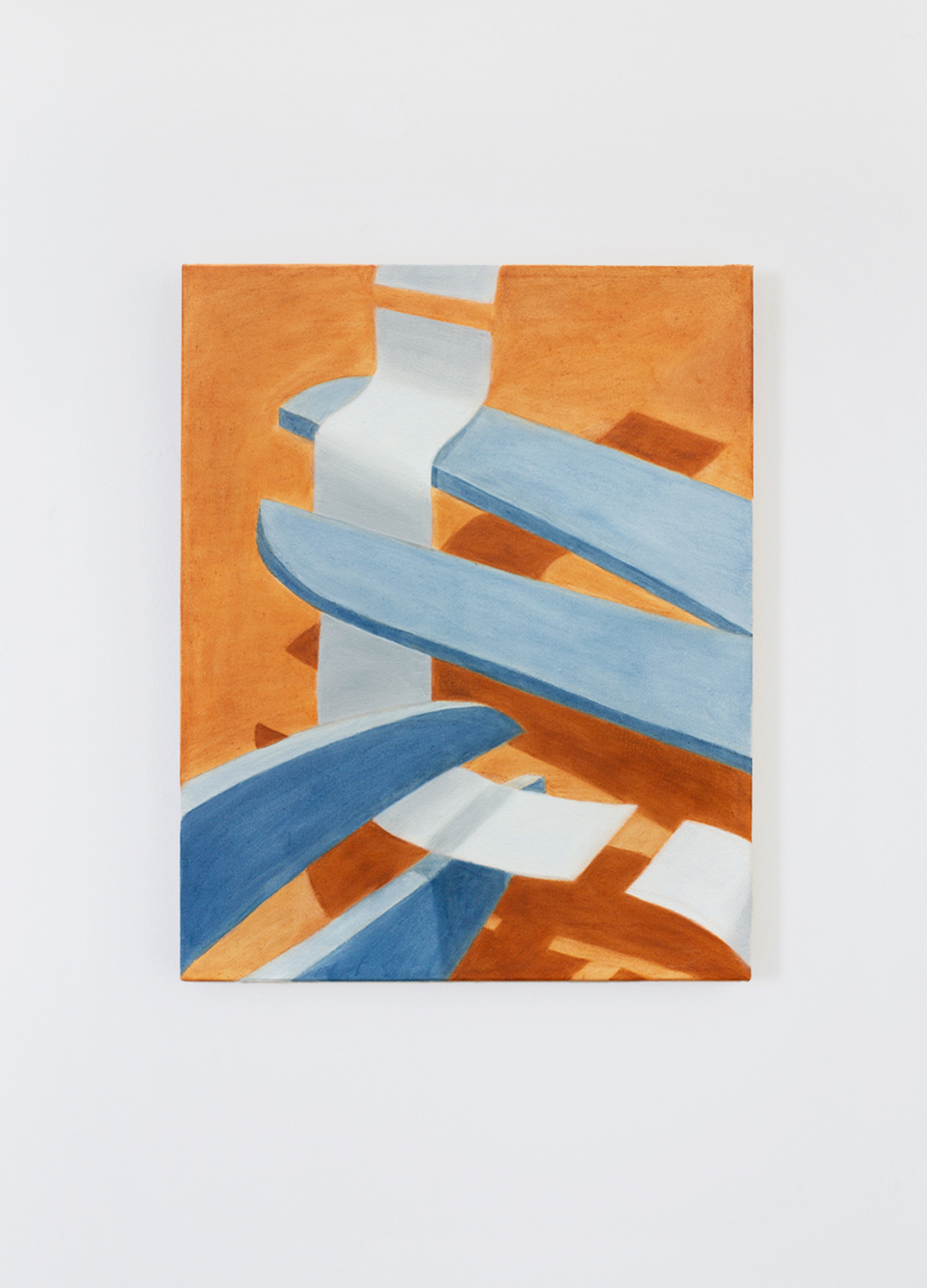 "Reshaping (Scissors) II", 2021, oil on canvas, 50 x 40 cm