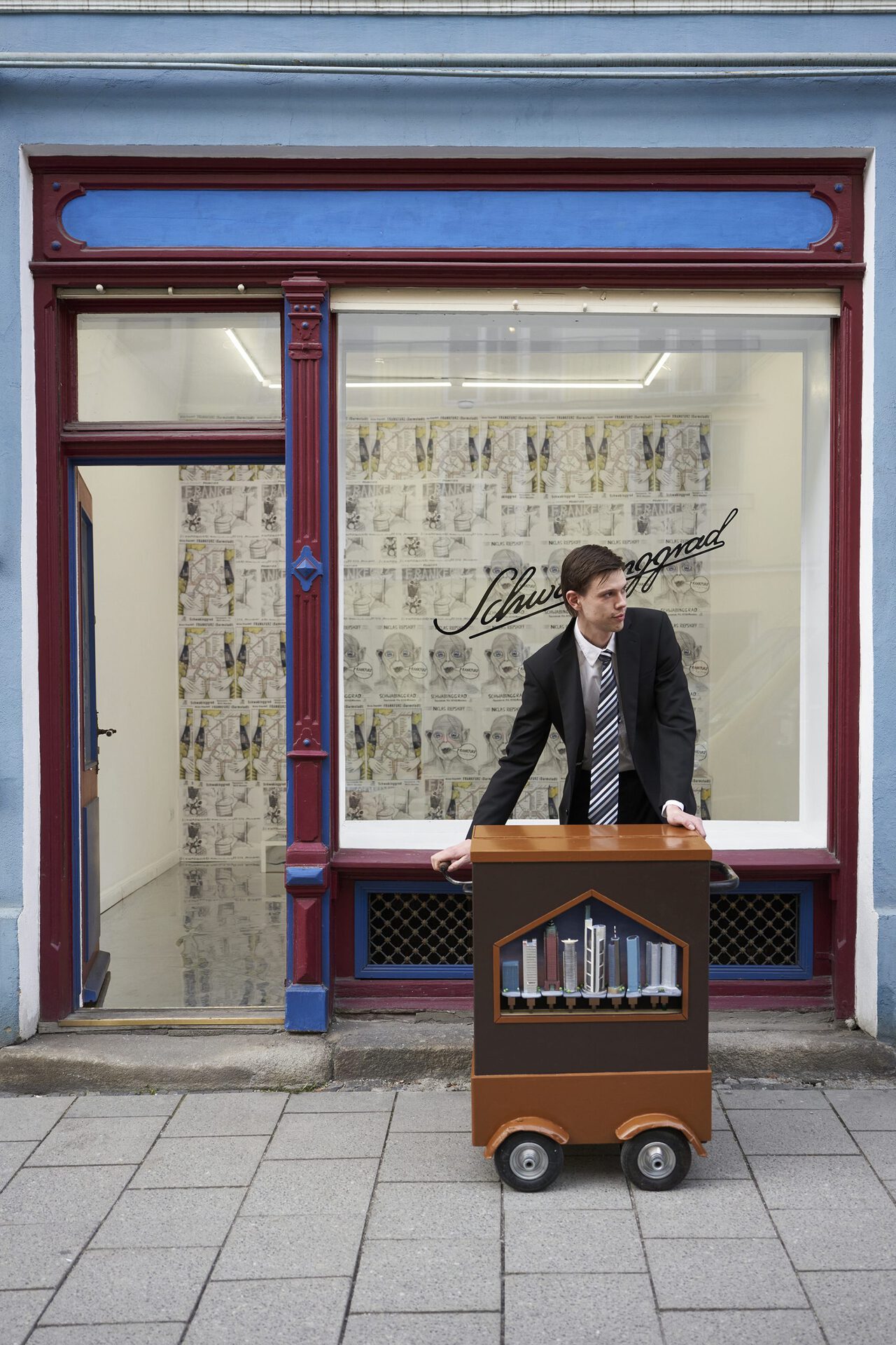 FRANKFURZ, an outdoor barrel organ concert by Niclas Riepshoff #1