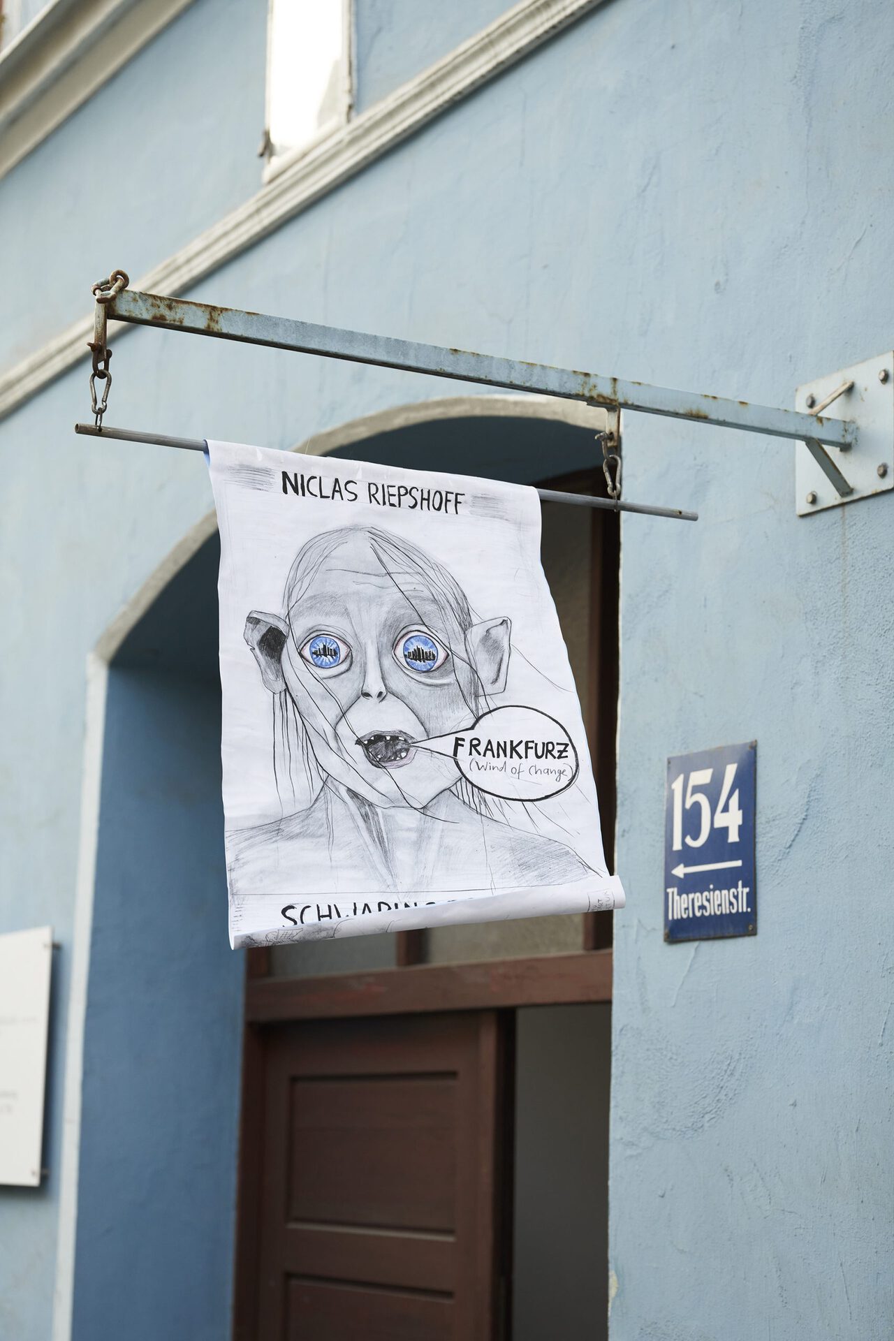 FRANKFURZ, Niclas Riepshoff at Schwabinggrad, 2021, installation view #3