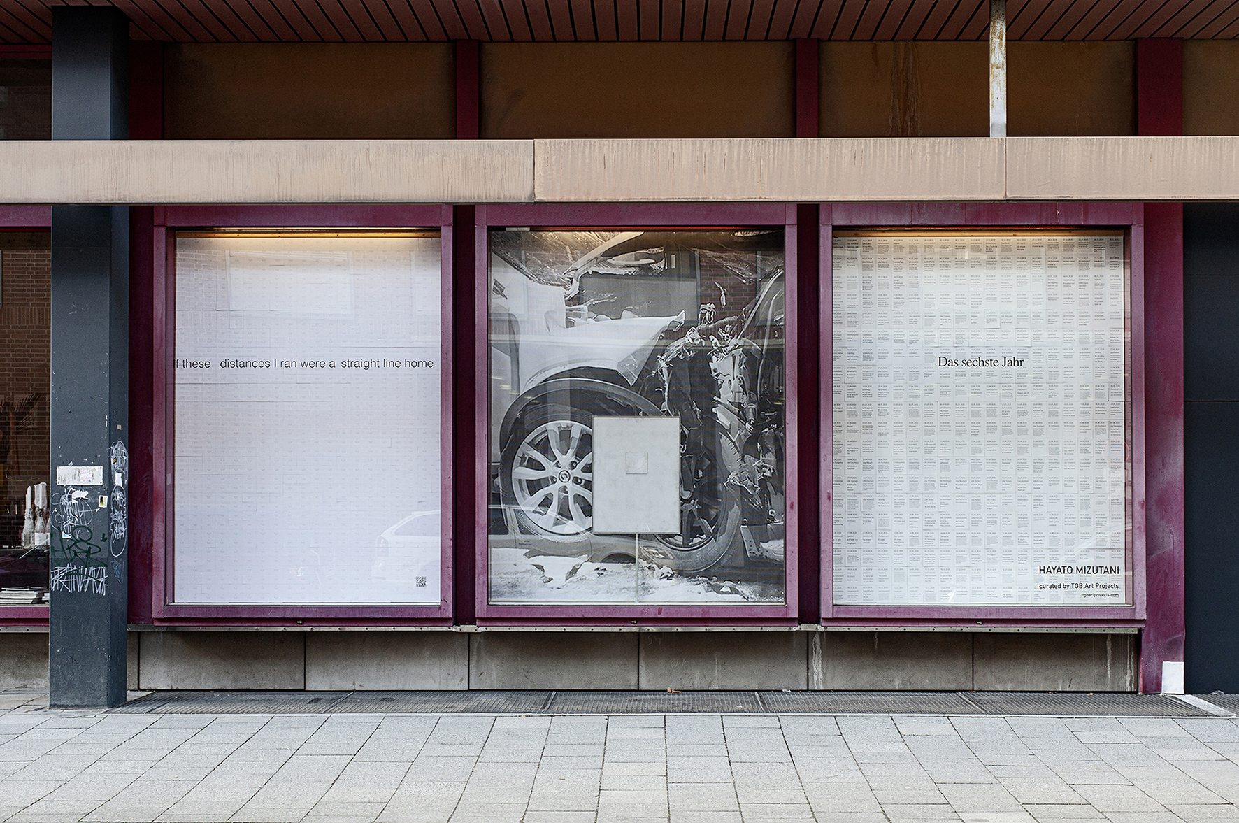 Hayato Mizutani, Julia Emslander, Translating realities, Installation View, Lost Weekend Gallery, Munich, 2021